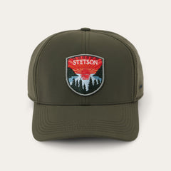 Sunset Baseball Cap Olive | Stetson Hats