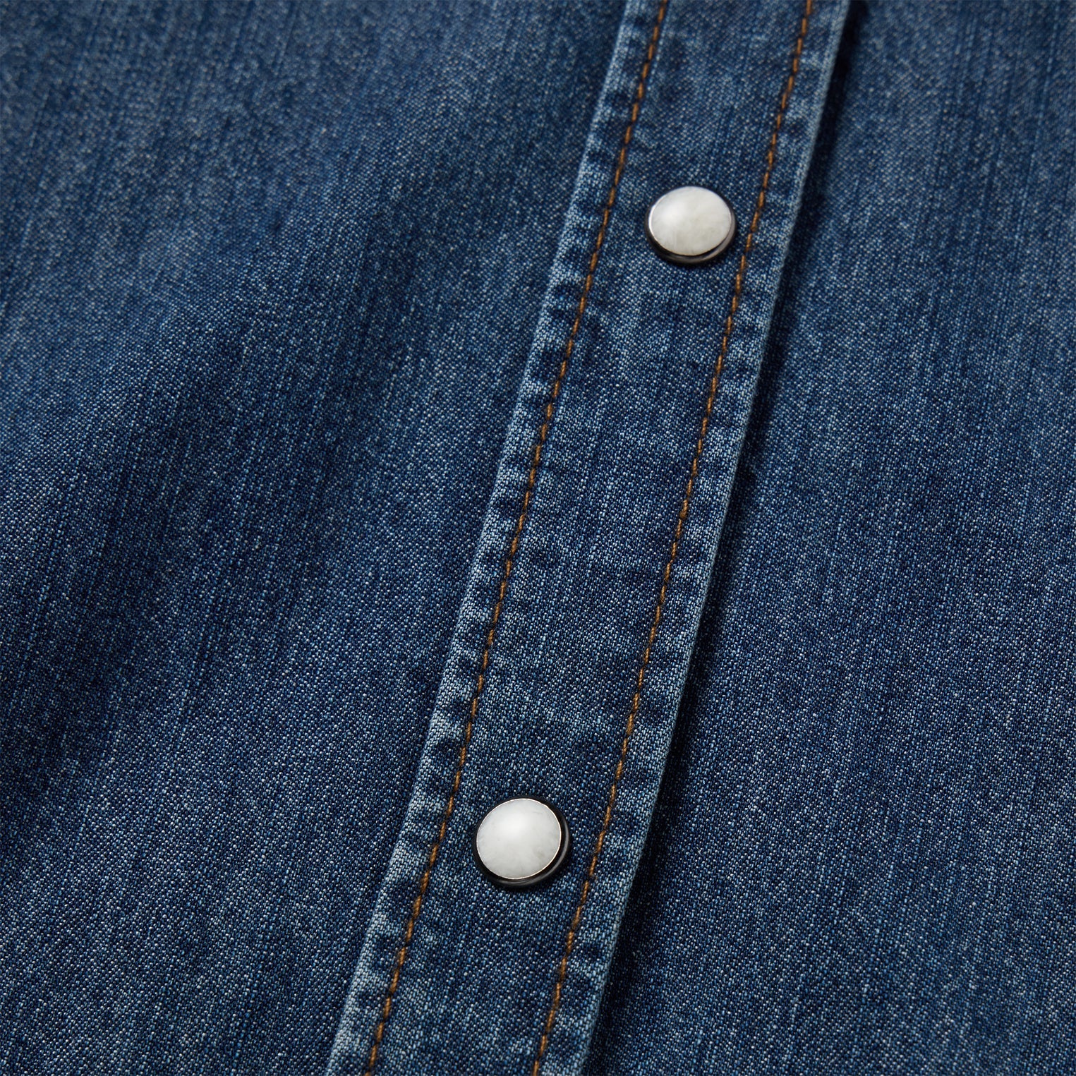 Dark Denim Snap Western Shirt Blue | Stetson Women