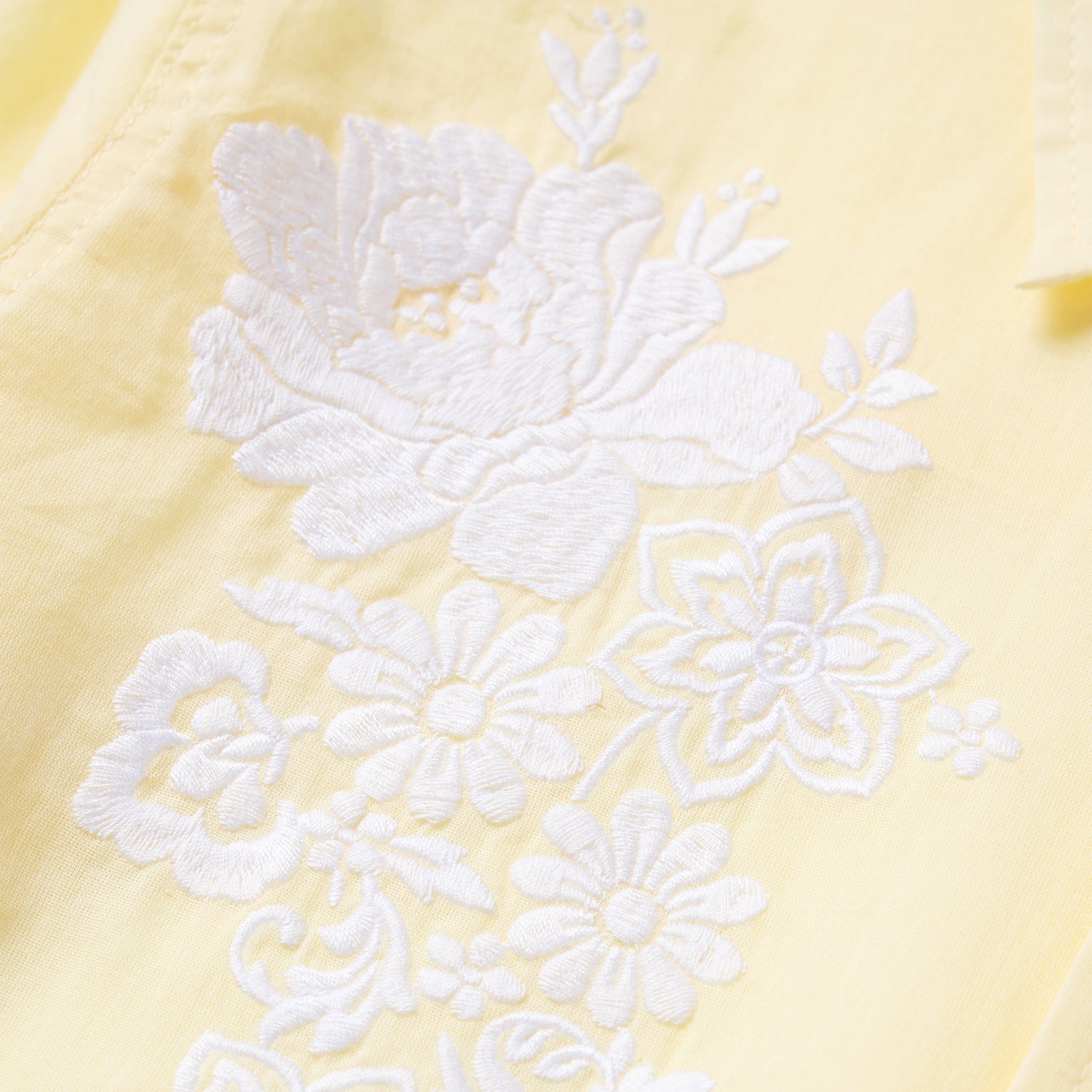Embroidered Western Shirt Yellow | Stetson Women