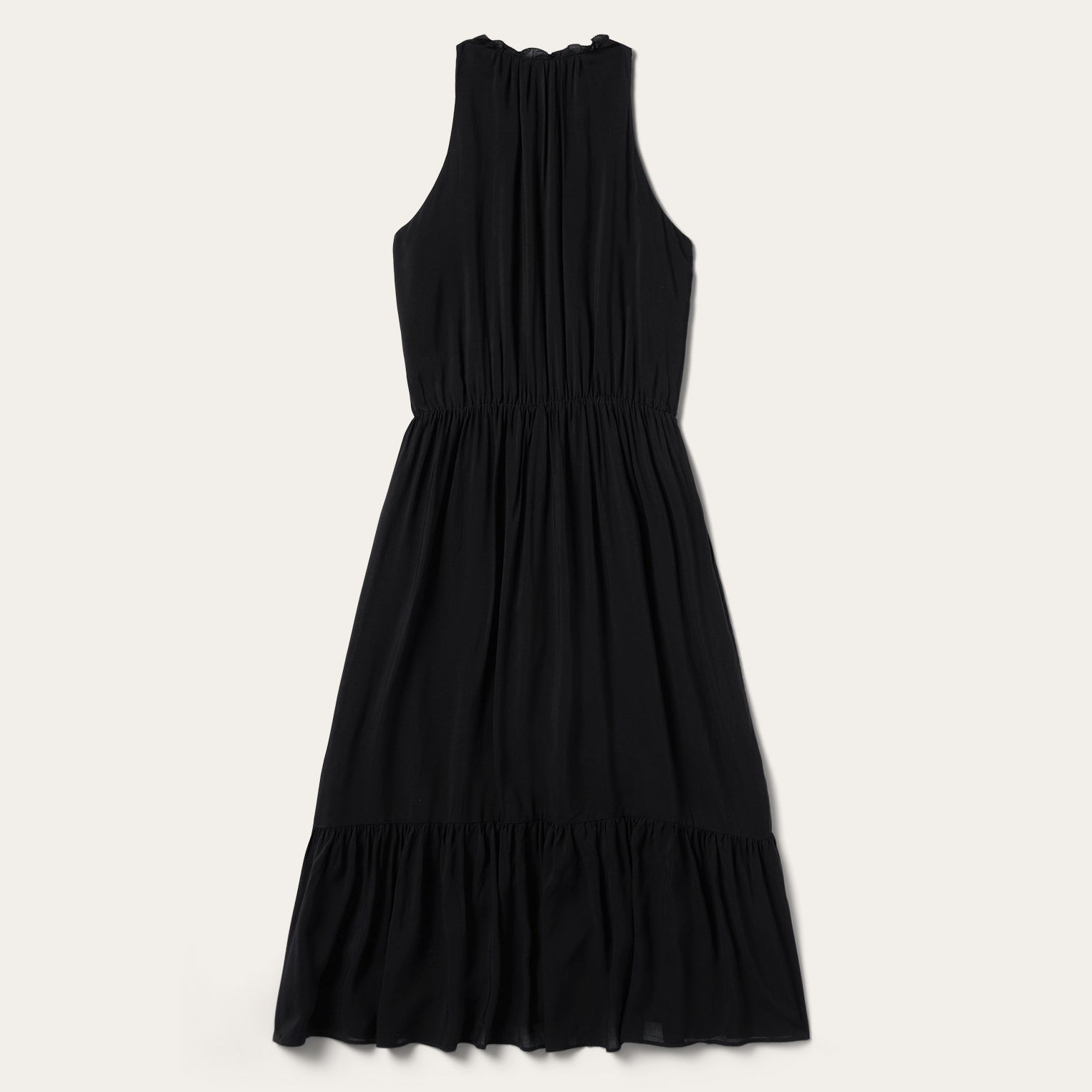 Solid Sleeveless Prairie Dress Black | Stetson Women