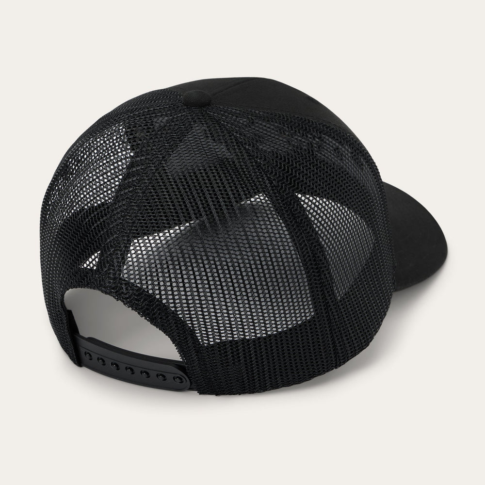 American Legend Trucker Cap Black/Black | Stetson Hats