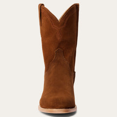 Rancher Zip Roper Suede Brown | Stetson