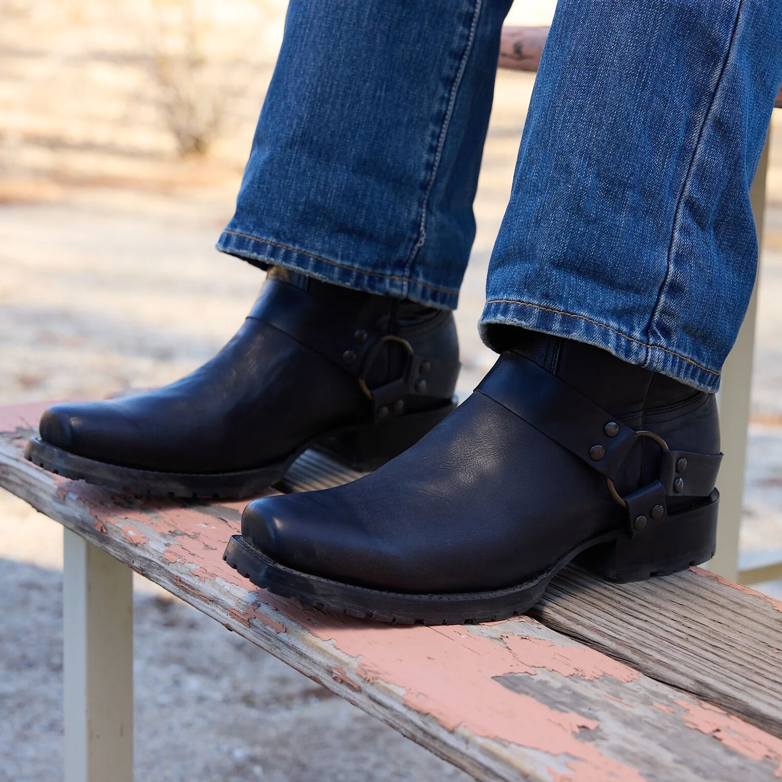 Heritage Harness Boots Black | Stetson