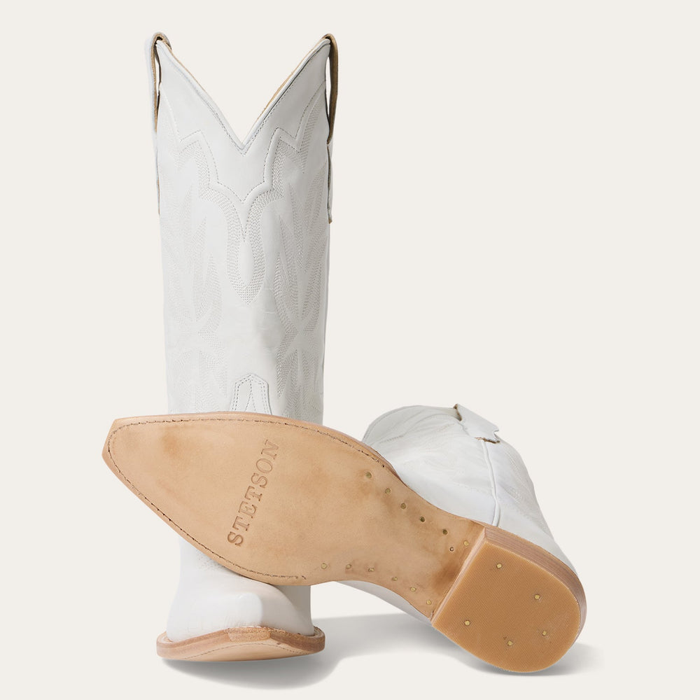 Casey Boots White | Stetson