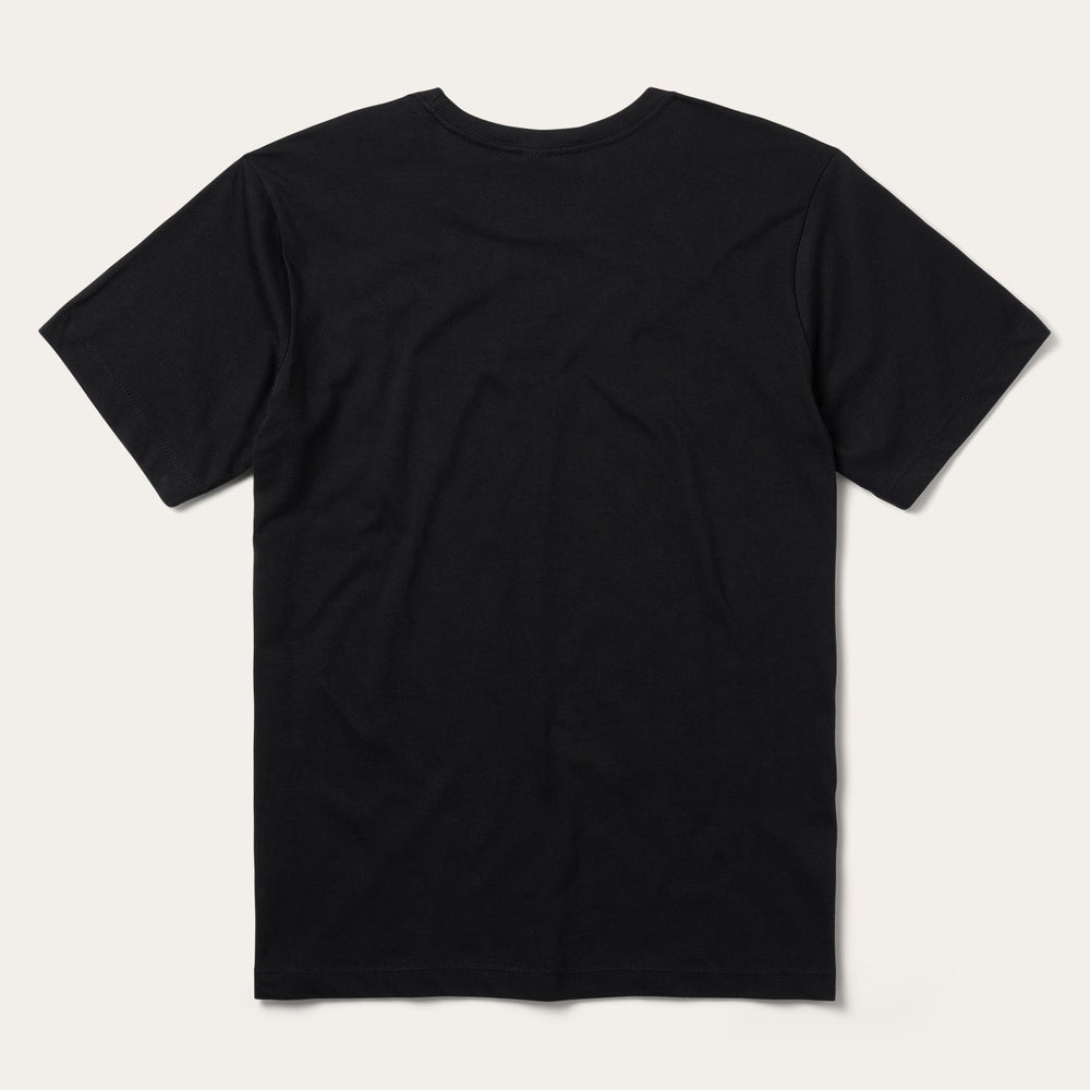 Bronco Rider Graphic Tee Black | Stetson Men
