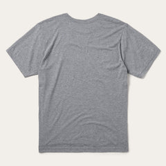 Bronco Rider Graphic Tee Grey | Stetson Men