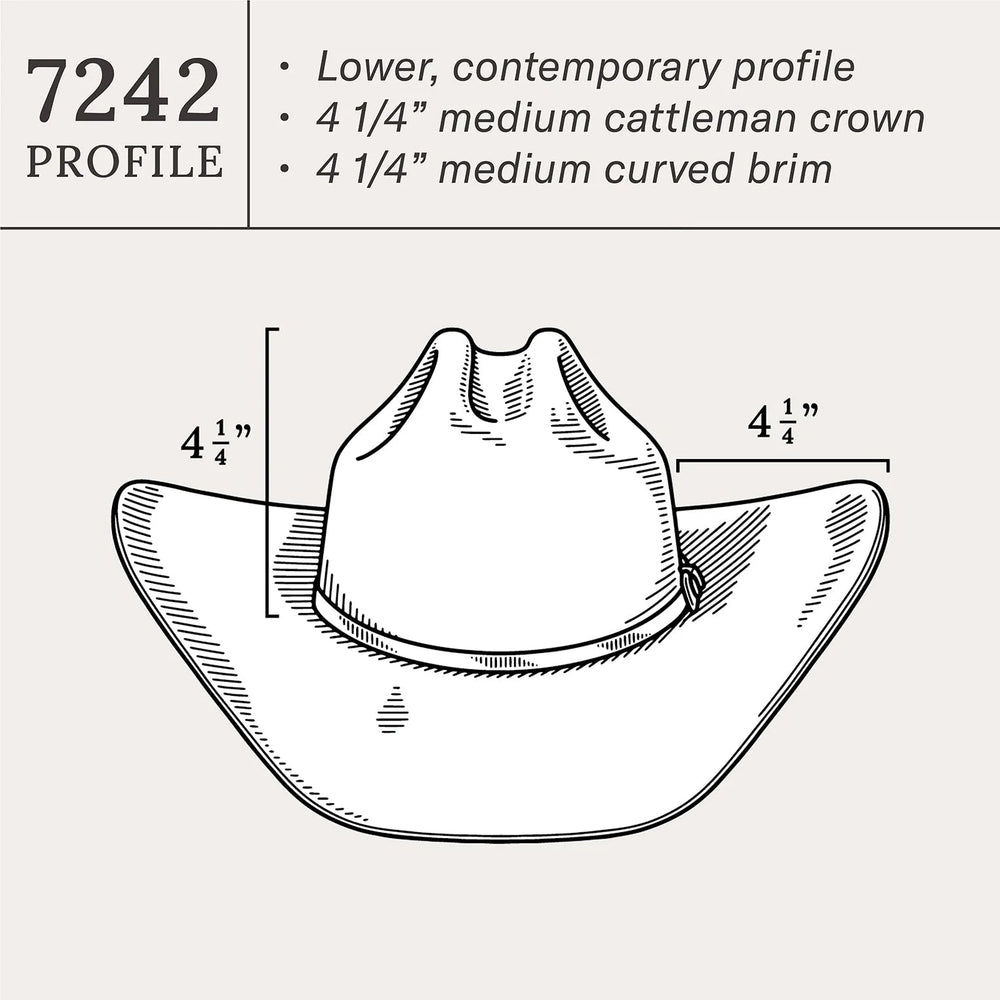 Monterey 6X Cowboy Hat Black | Stetson Hats