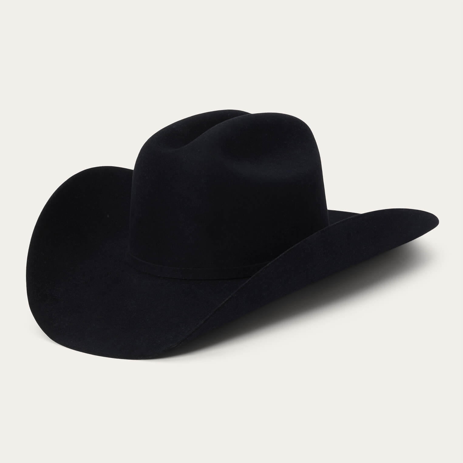 Shasta 10X Cowboy Hat - 4 1/4" Brim Black | Stetson Hats