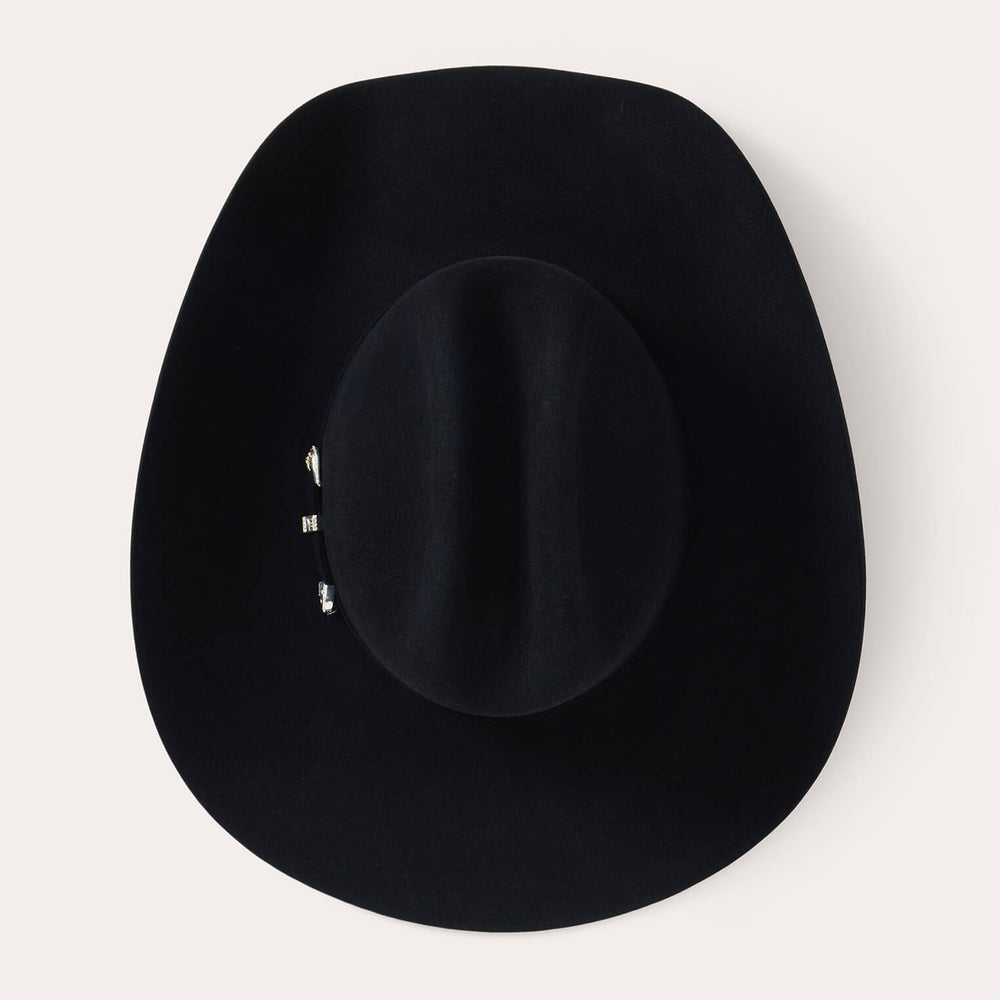 Shasta 10X Cowboy Hat - 4 1/4" Brim Black | Stetson Hats