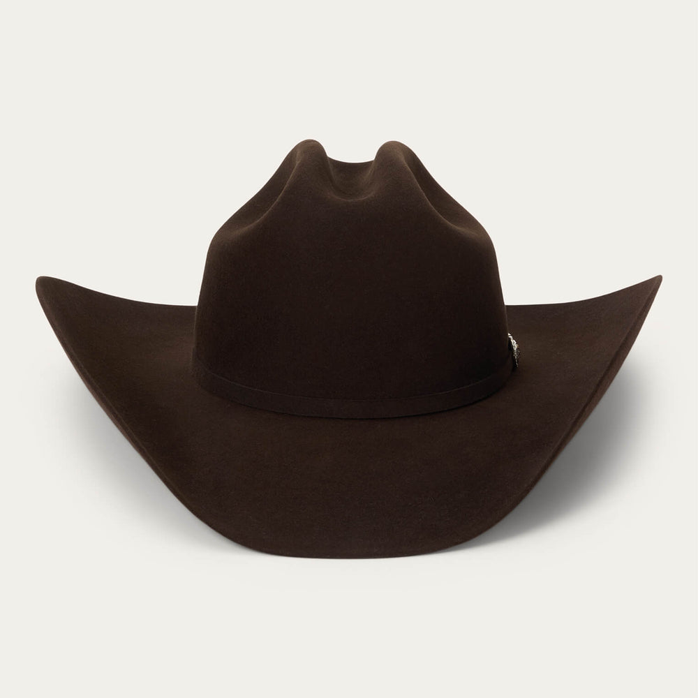 Shasta 10X Cowboy Hat - 4 1/4" Brim Chocolate | Stetson Hats