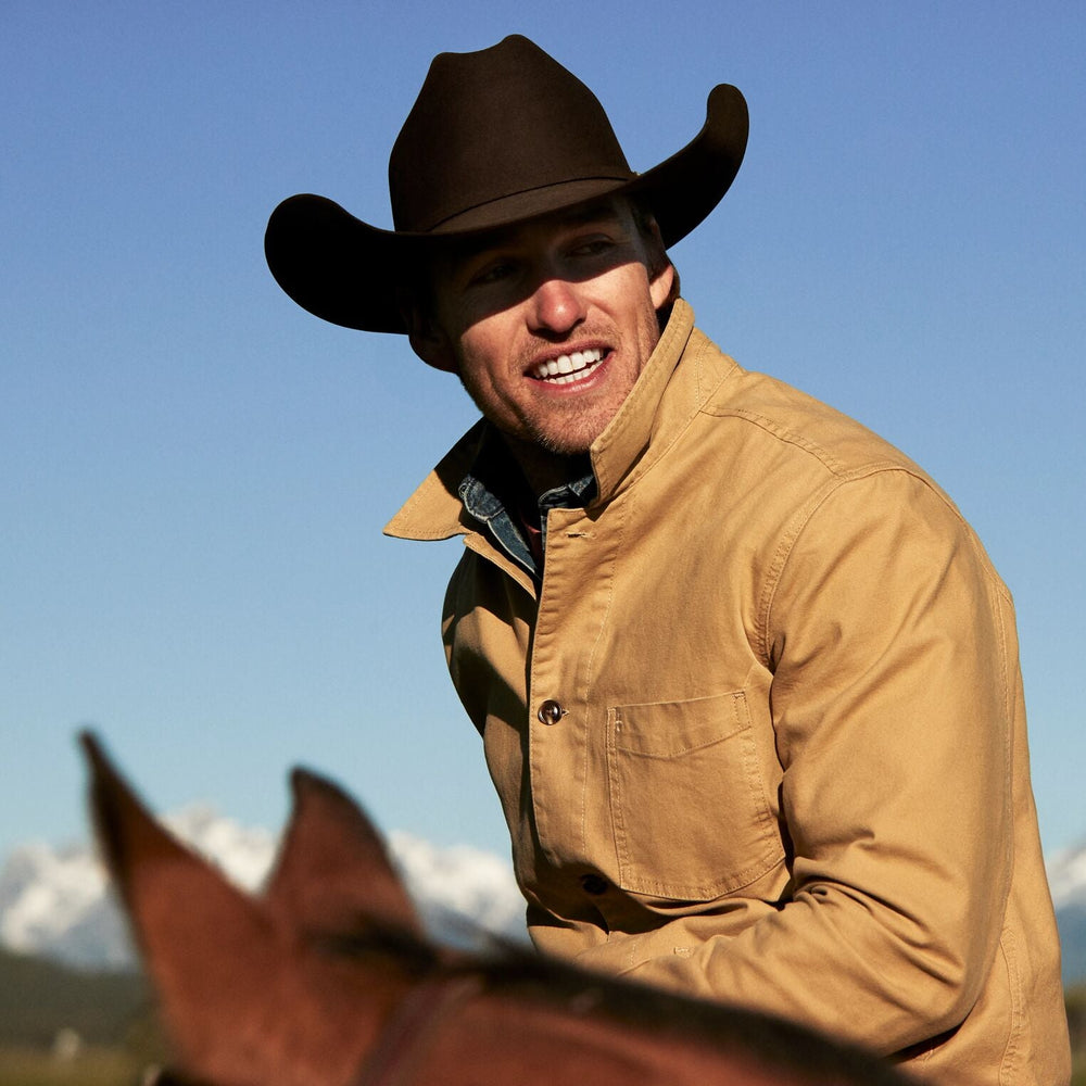 Shasta 10X Cowboy Hat - 4 1/4" Brim Chocolate | Stetson Hats