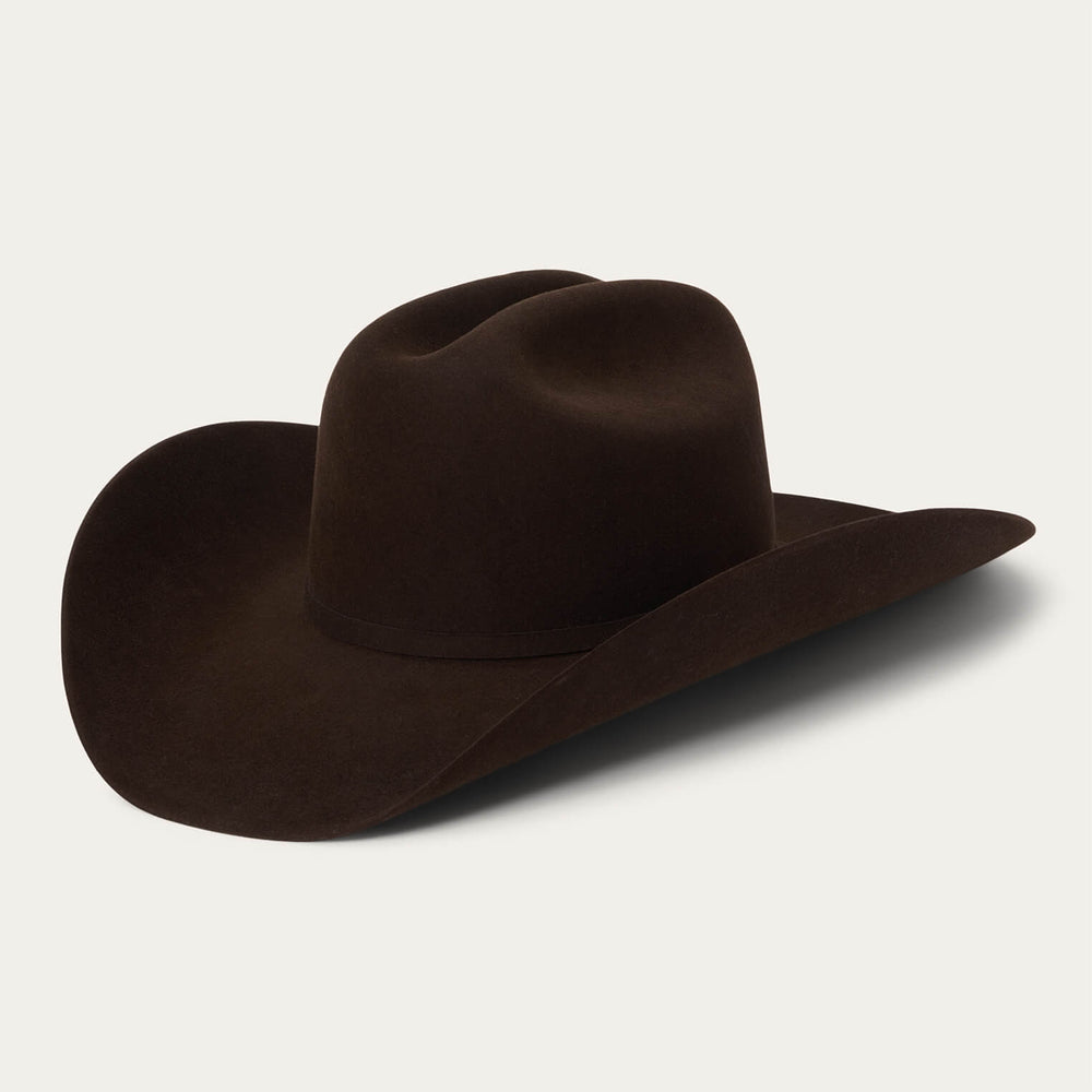 Shasta 10X Cowboy Hat - 4 1/4" Brim Chocolate | Stetson Hats