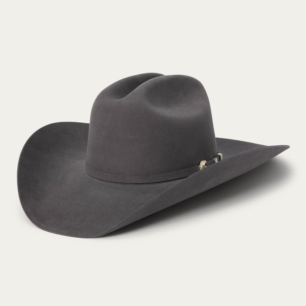 Shasta 10X Cowboy Hat - 4 1/4" Brim Charcoal | Stetson Hats
