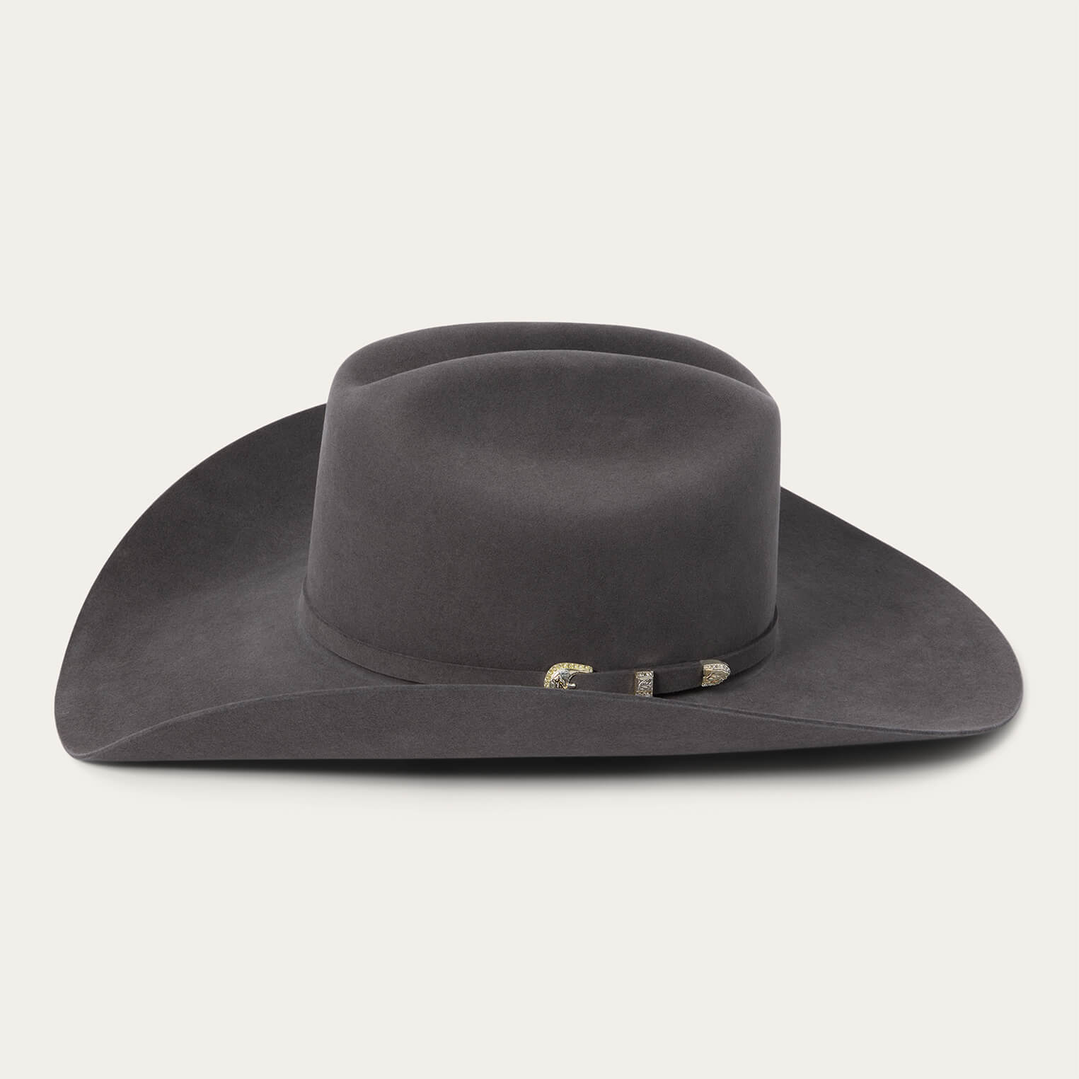 Shasta 10X Cowboy Hat - 4 1/4" Brim Charcoal | Stetson Hats