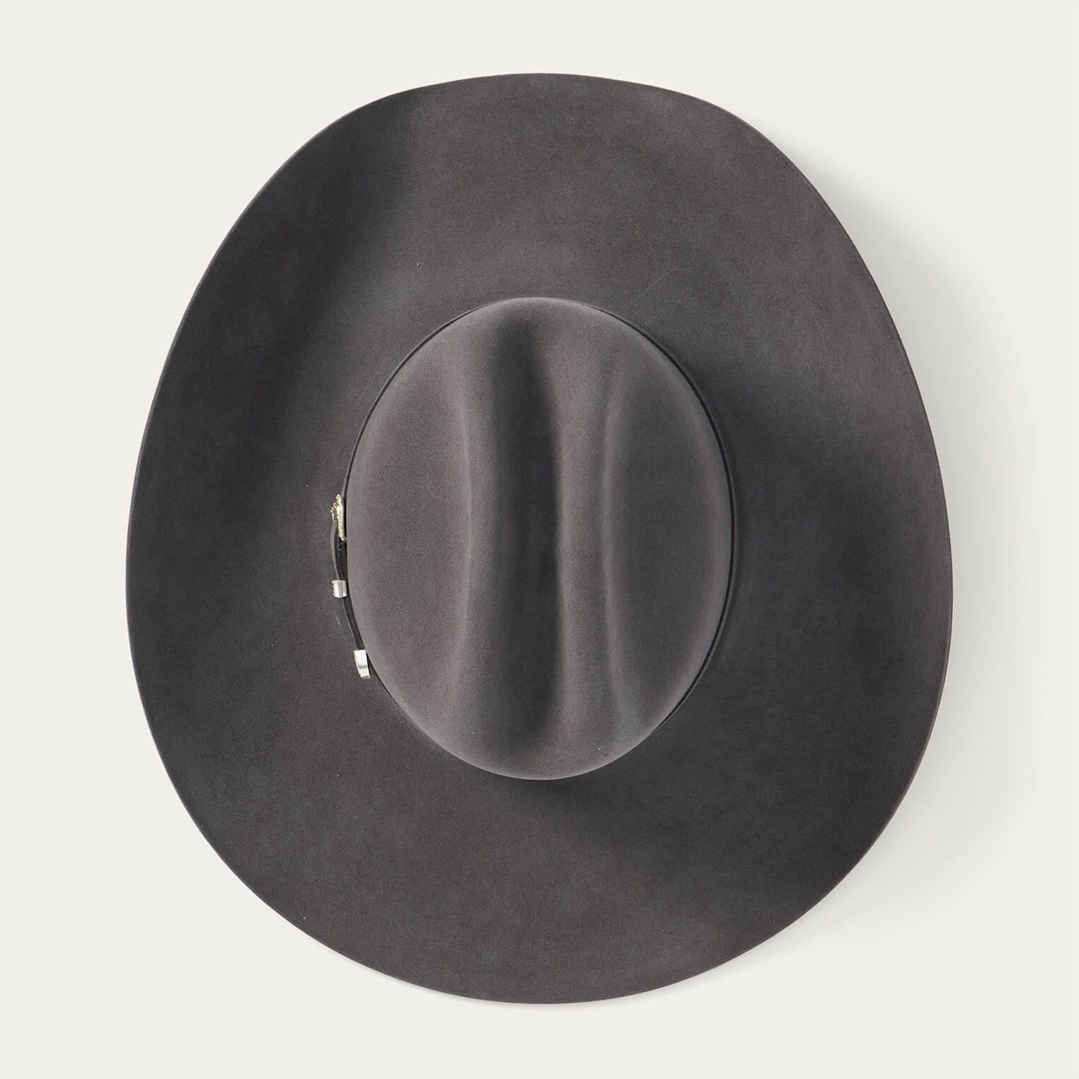 Shasta 10X Cowboy Hat - 4 1/4" Brim Charcoal | Stetson Hats