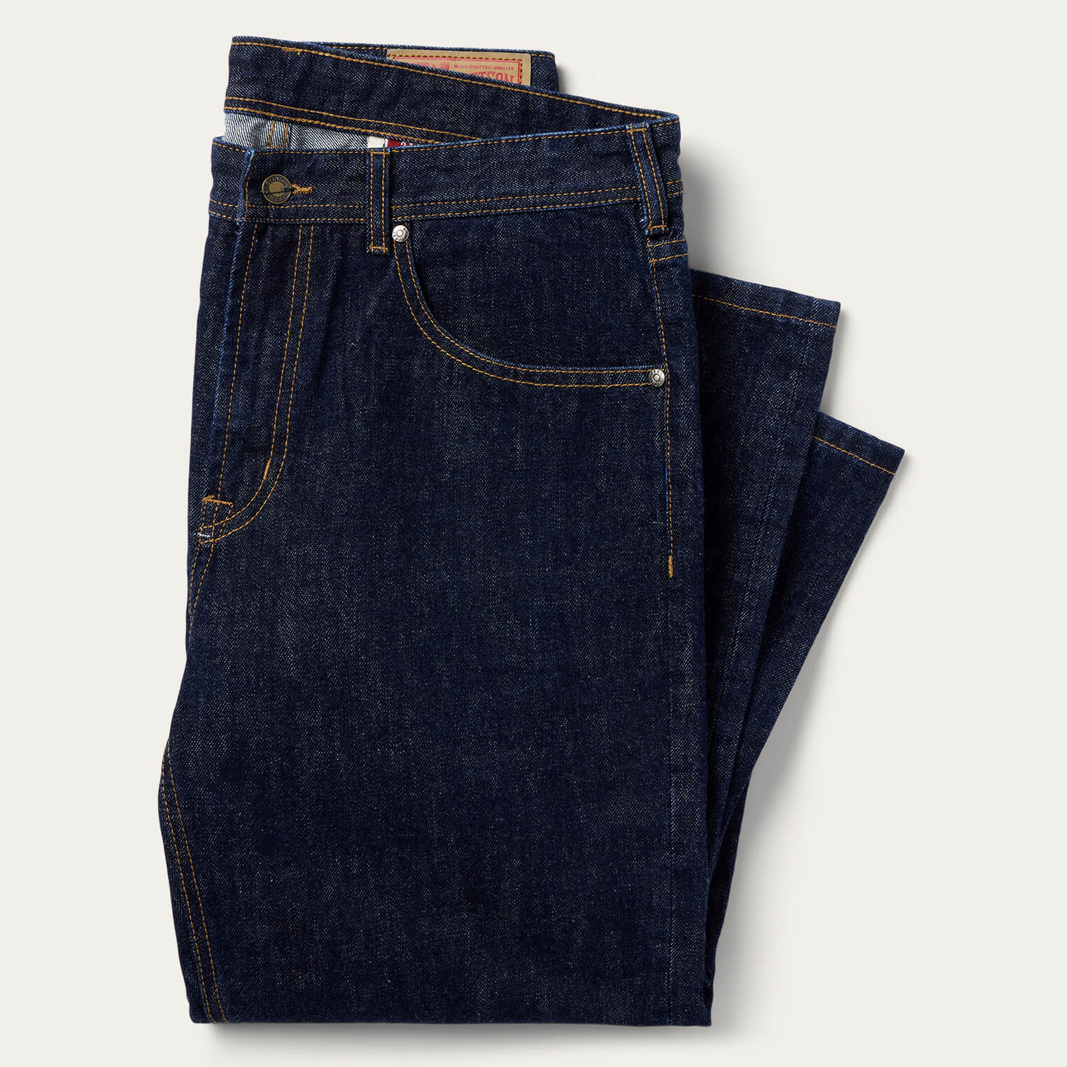 1210 Straight Fit Jeans Rinse | Stetson Men
