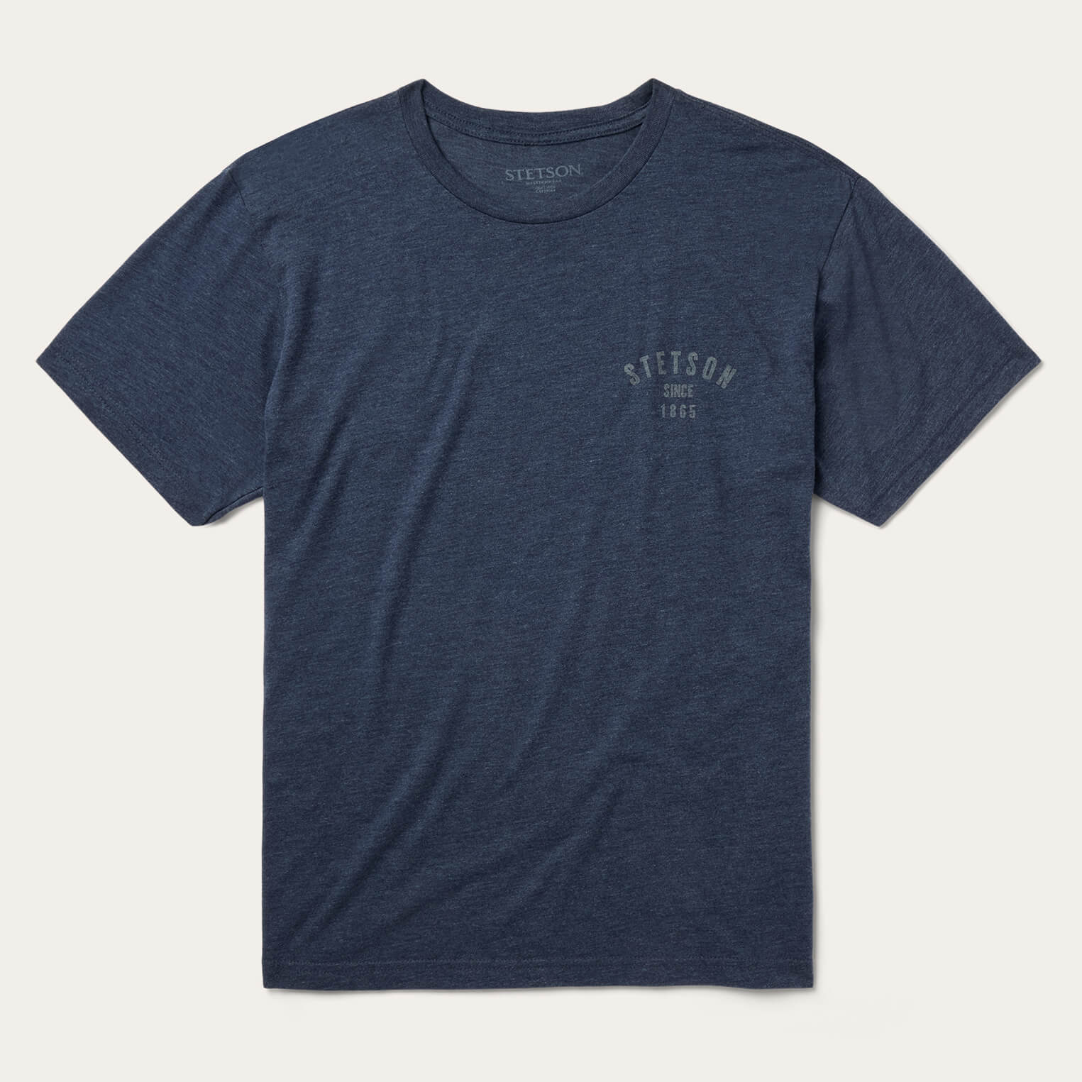 Western Goods Graphic Tee Blue | Stetson Men