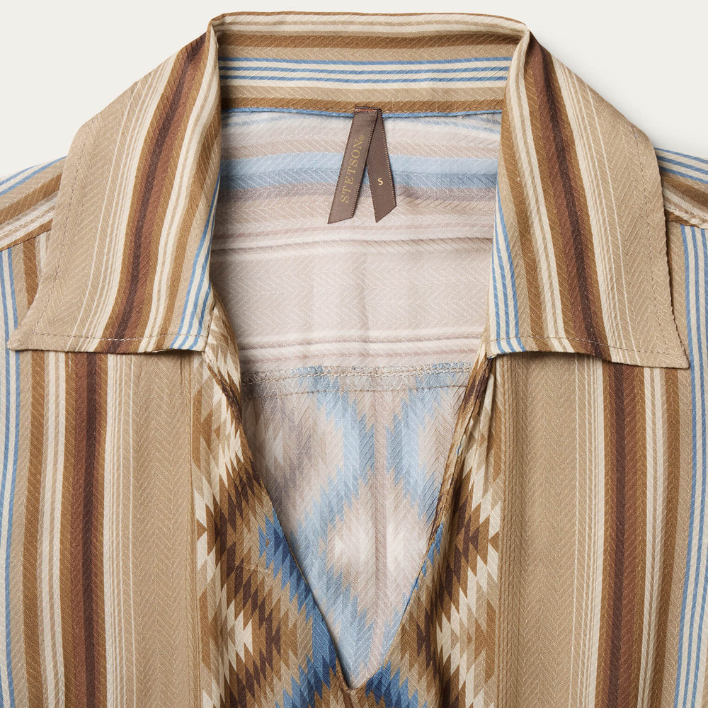 Sand Serape Print Dress Tan | Stetson Women