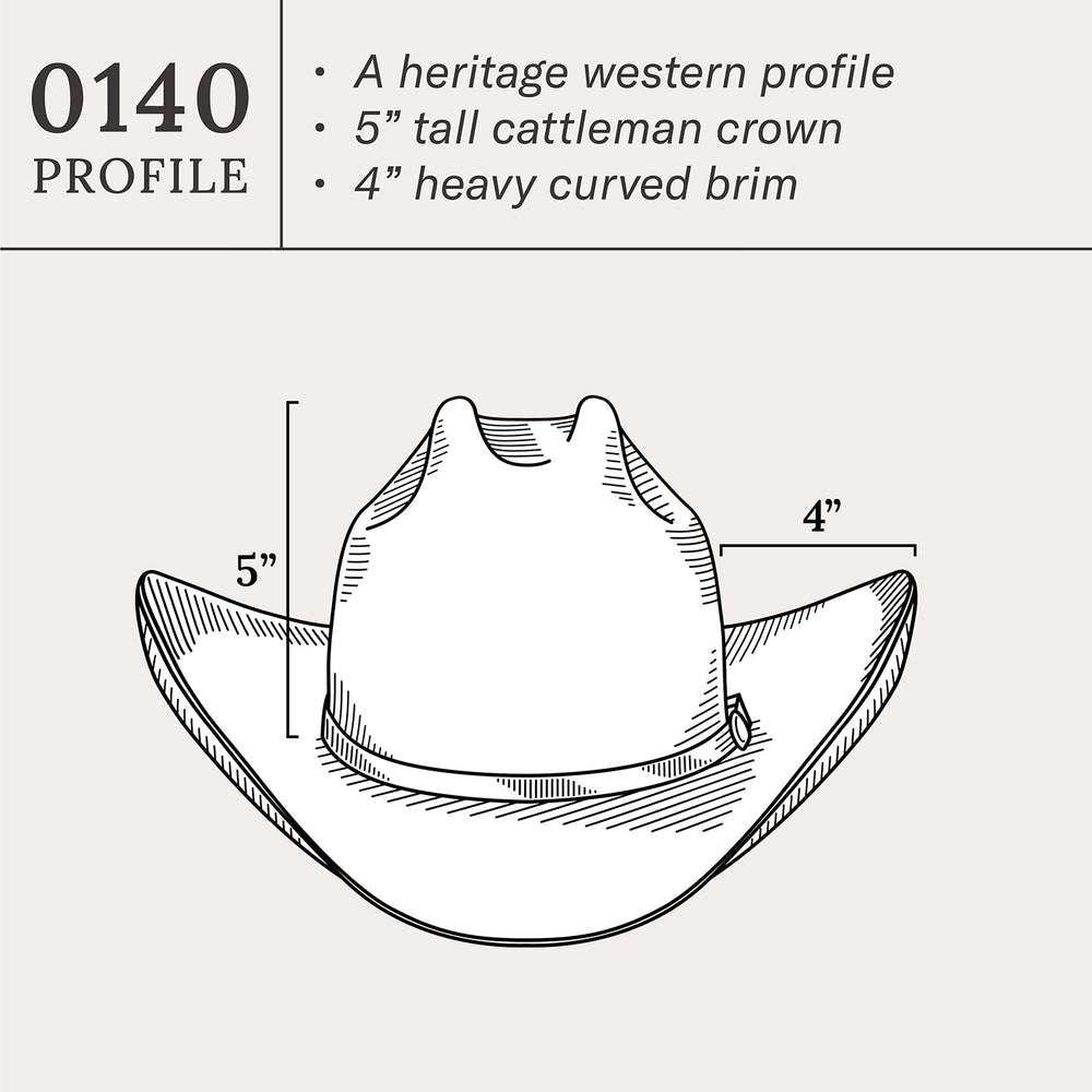 Mezcal 6X Cowboy Hat Black | Stetson Hats