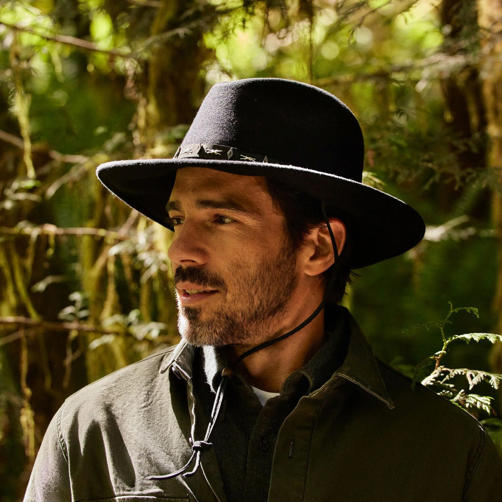 Kalamath Outdoor Hat Black | Stetson Hats