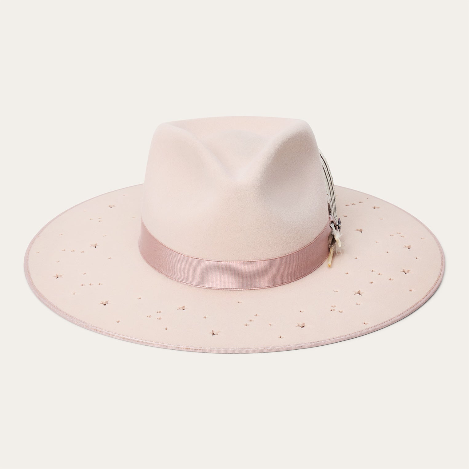 Night Sky Fedora Powder Pink | Stetson Hats