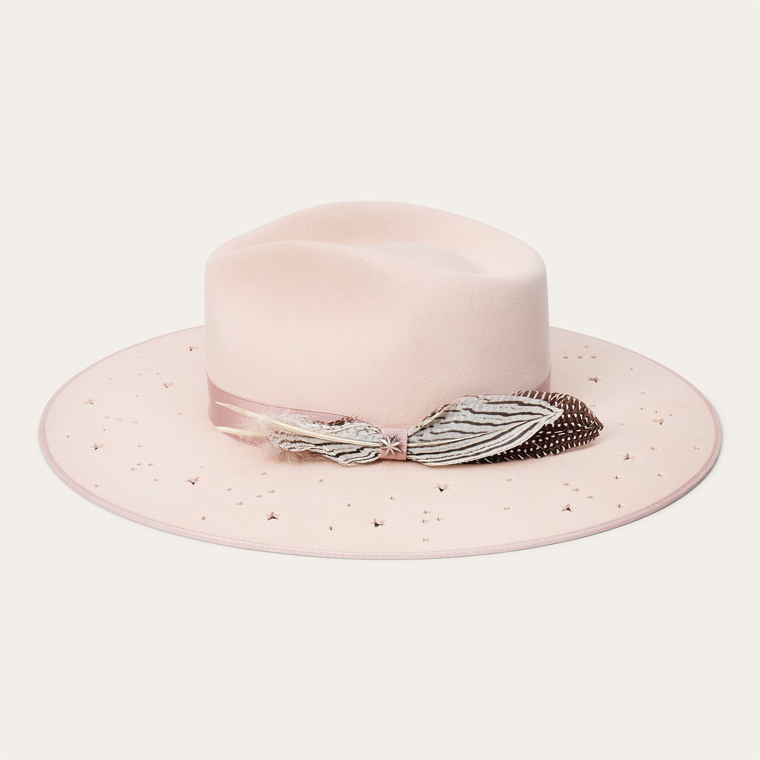 Night Sky Fedora Powder Pink | Stetson Hats