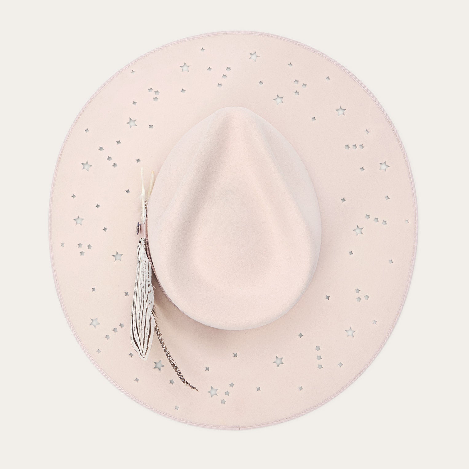 Night Sky Fedora Powder Pink | Stetson Hats
