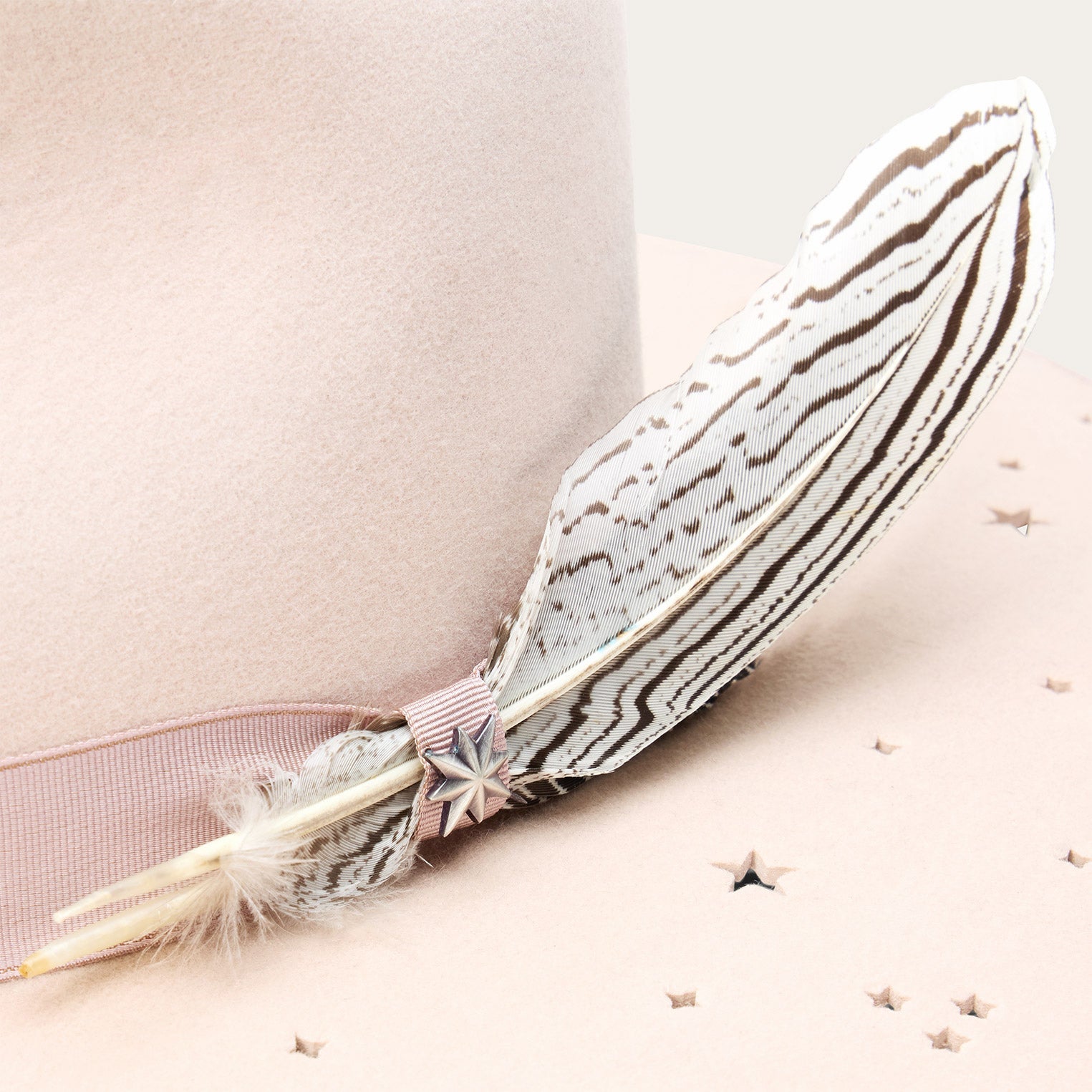 Night Sky Fedora Powder Pink | Stetson Hats