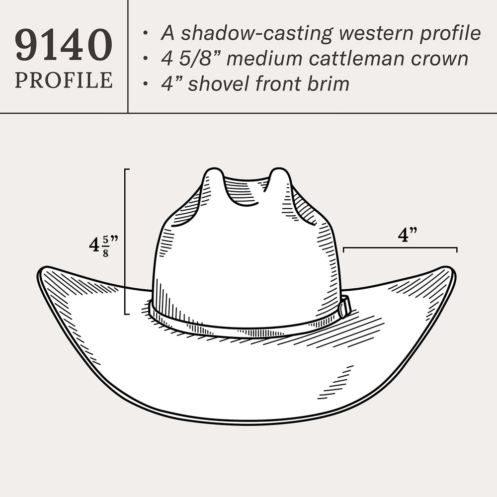 Pismo Cowboy Hat Stone Wash | Stetson Hats