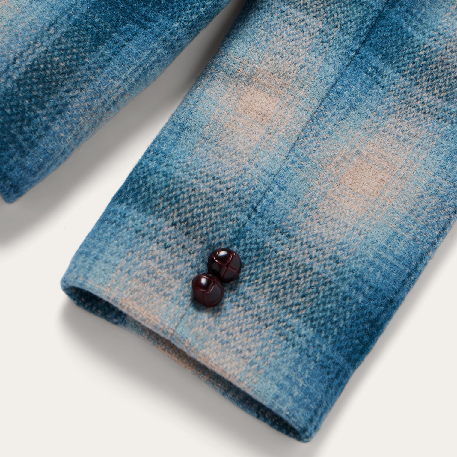 Wool Plaid Western Blazer Navy | Stetson Women