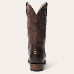 Holliday Caiman Boots Tobacco | Stetson