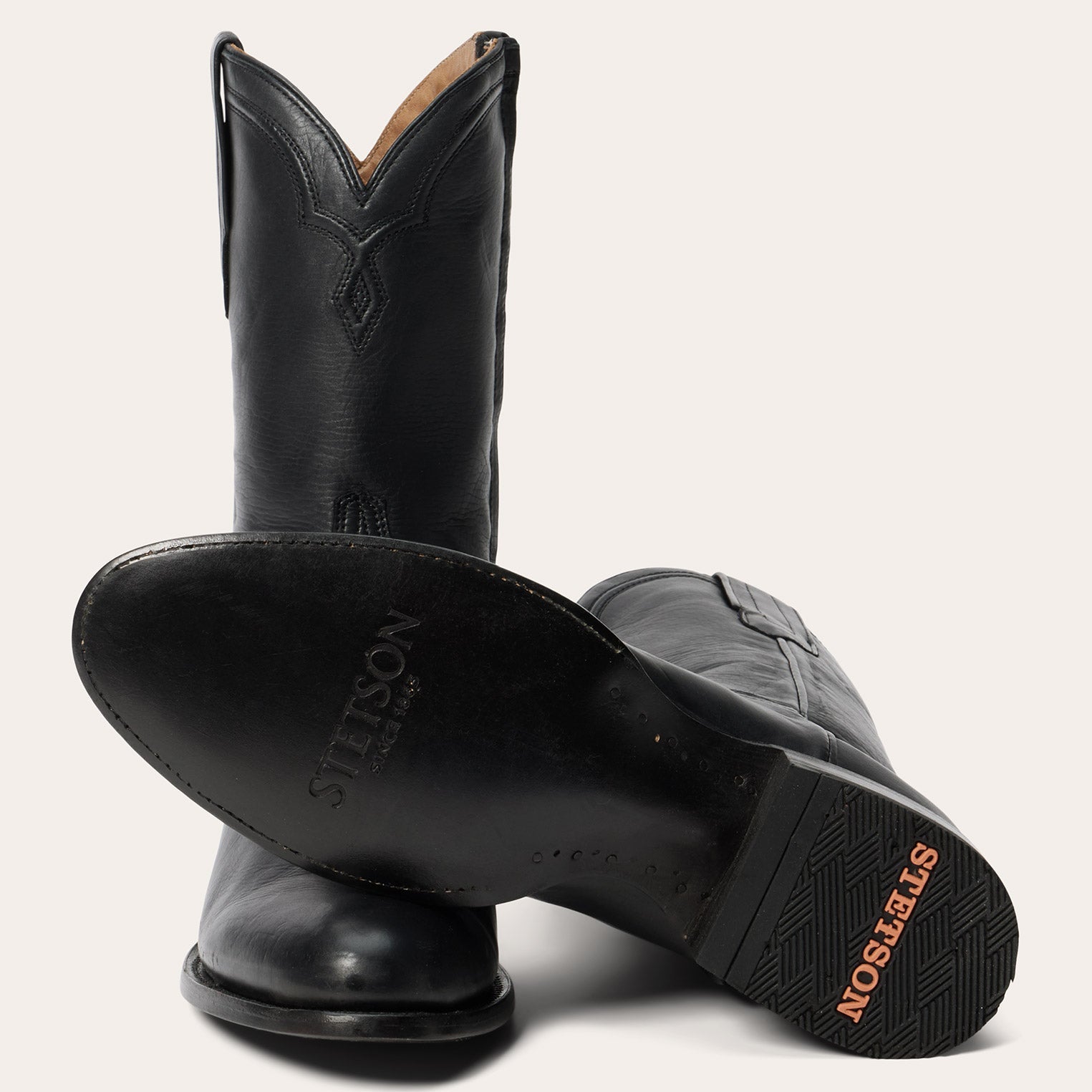 Cash Zip Roper Black | Stetson