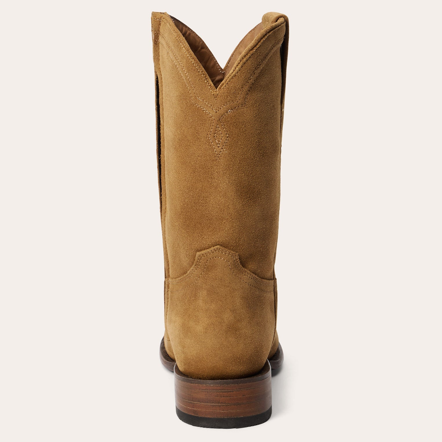 Cash Zip Roper Tan Suede | Stetson
