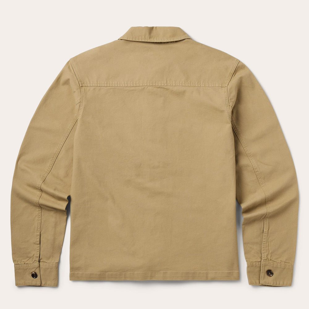 Three Pocket Shirt Jacket Tan | Stetson Men
