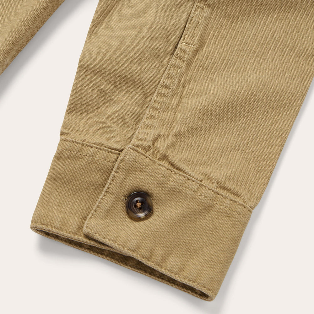 Three Pocket Shirt Jacket Tan | Stetson Men