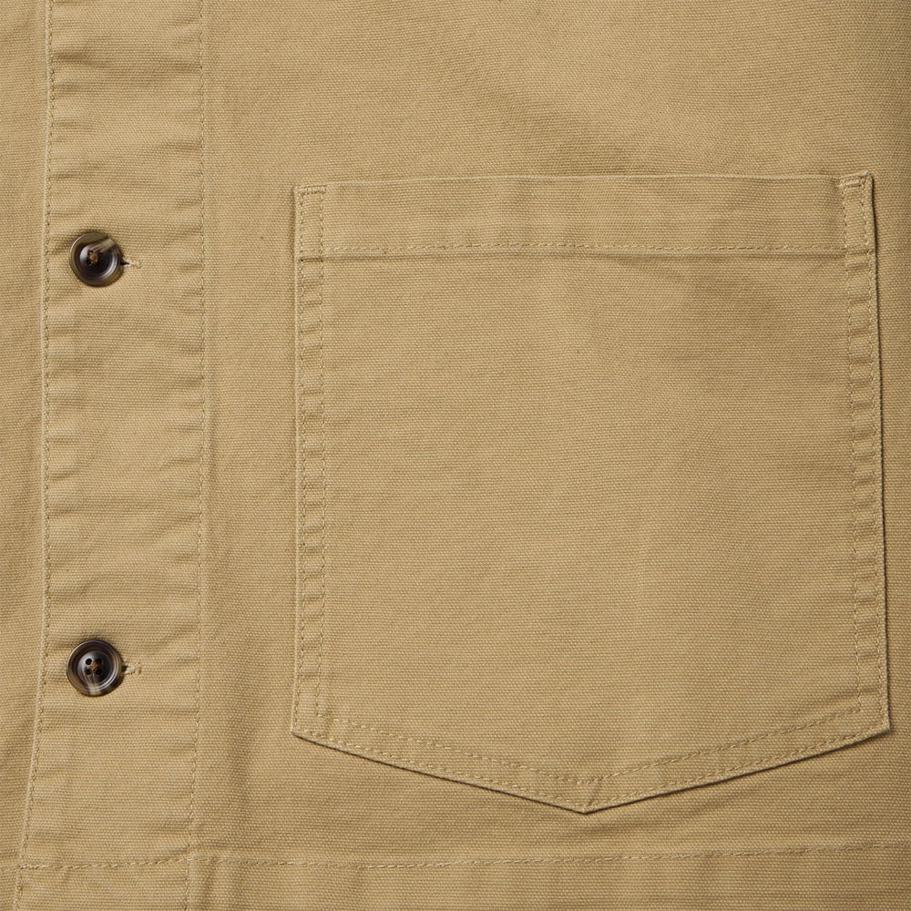 Three Pocket Shirt Jacket Tan | Stetson Men