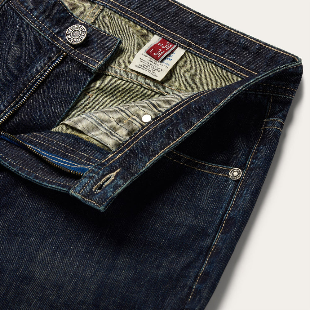 1210 Straight Fit Jeans Blue | Stetson Men