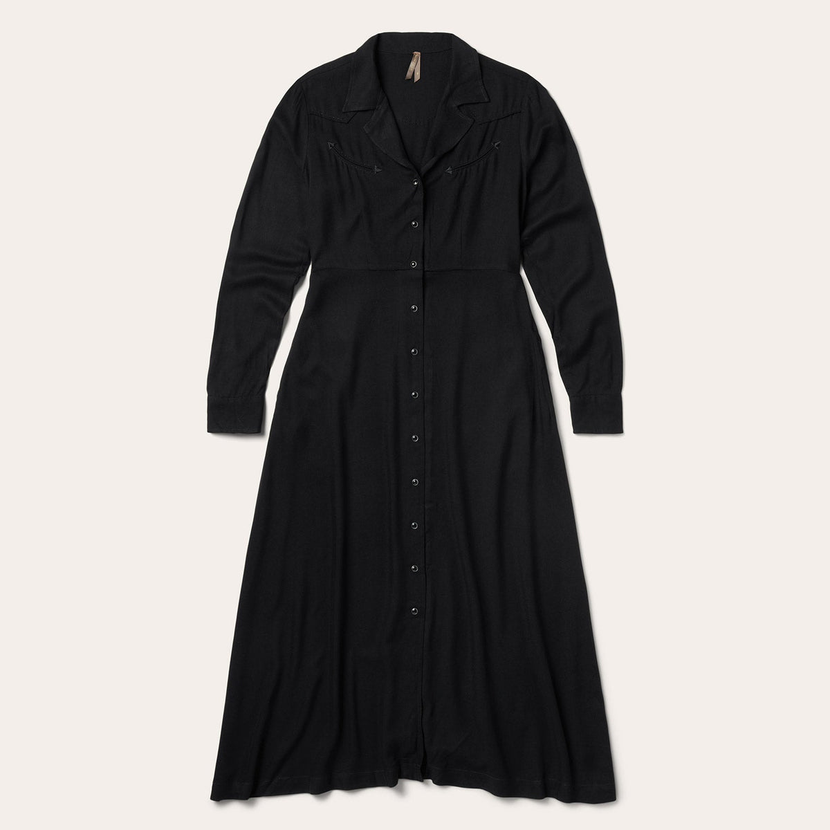 Twill Western Dress Black | Stetson Women