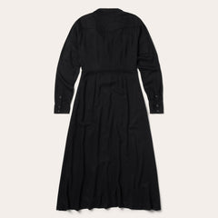 Twill Western Dress Black | Stetson Women