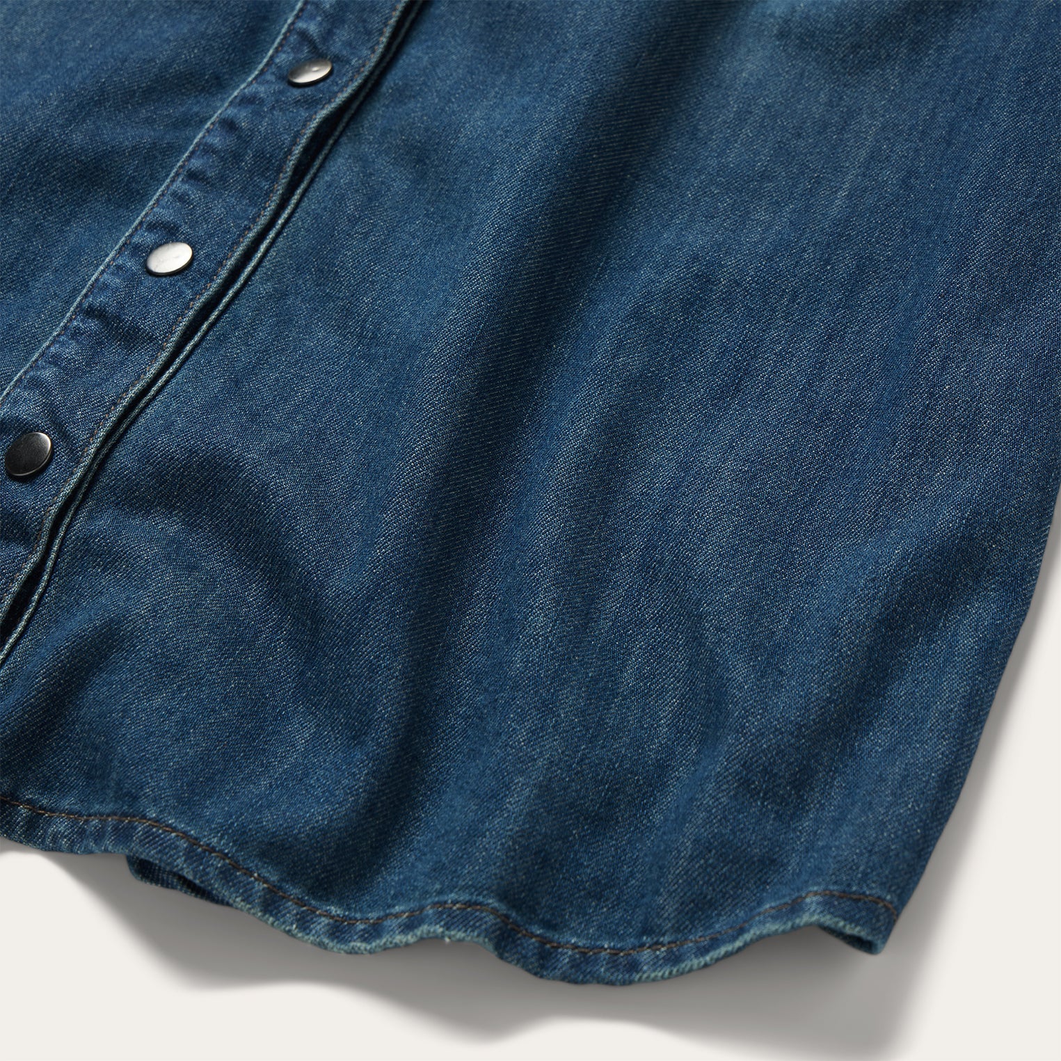 Lavish Denim Shirt Dress Blue | Stetson Women