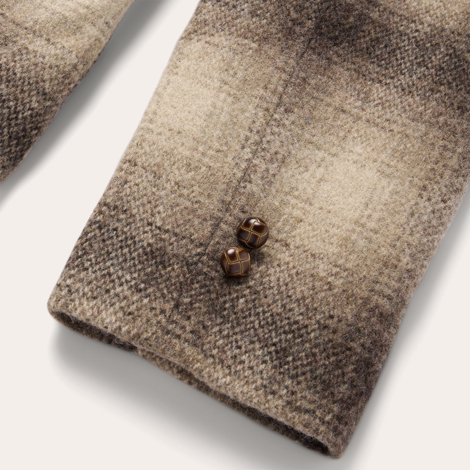 Wool Plaid Western Blazer Brown | Stetson Women