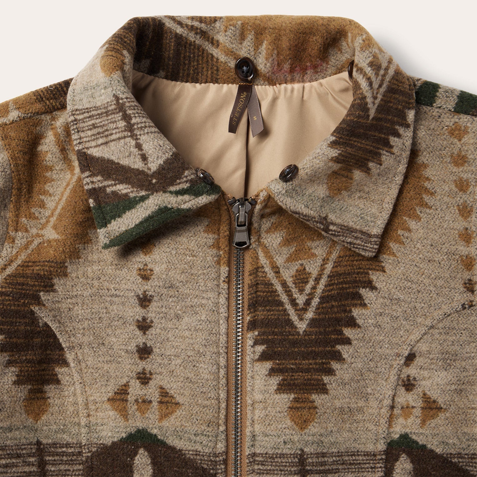 Southwestern Flannel Jacket Brown | Stetson Women