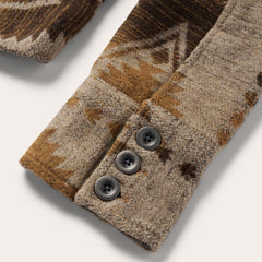 Southwestern Flannel Jacket Brown | Stetson Women