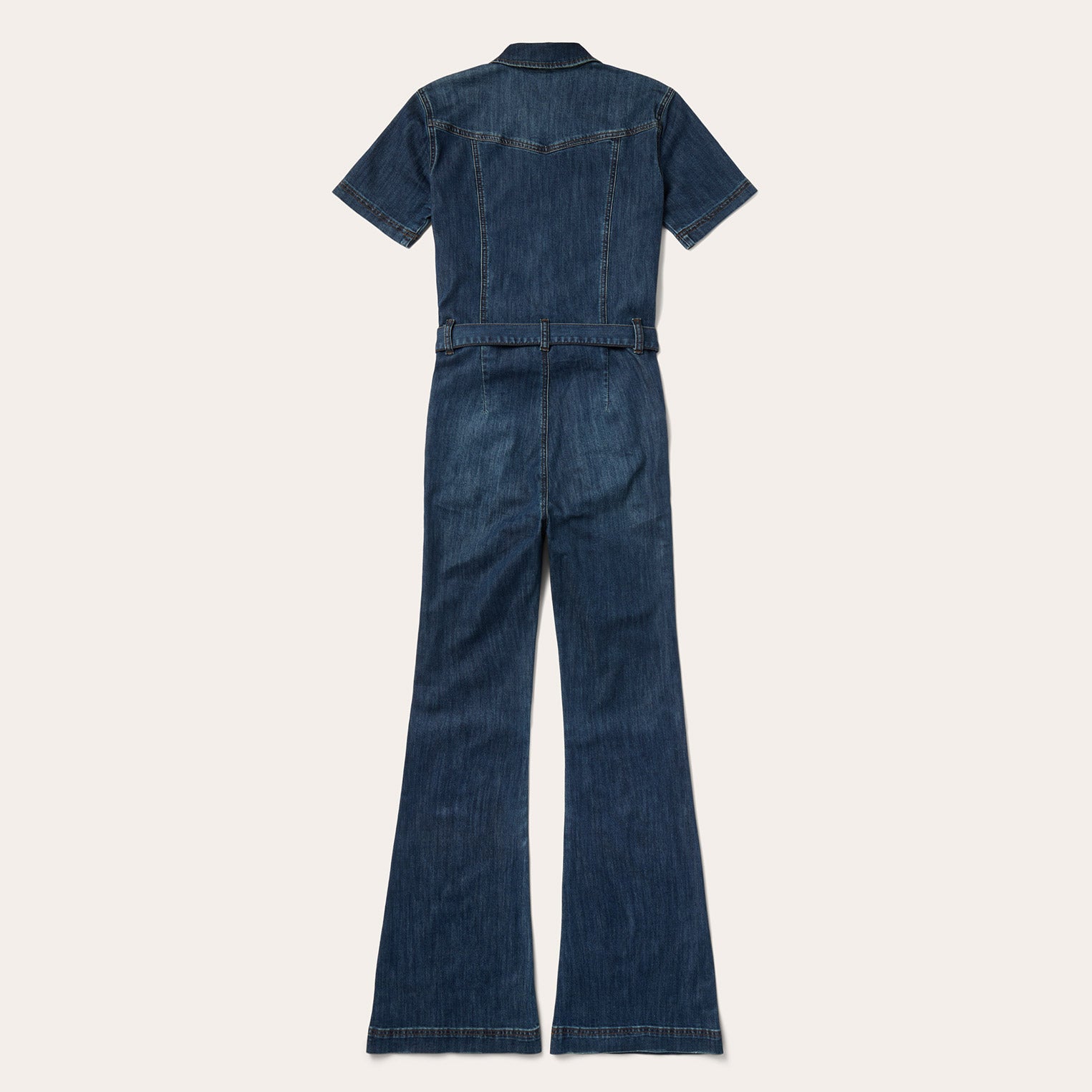 Dark Denim Jumpsuit Blue | Stetson Women