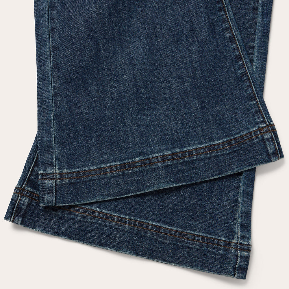 Dark Denim Jumpsuit Blue | Stetson Women