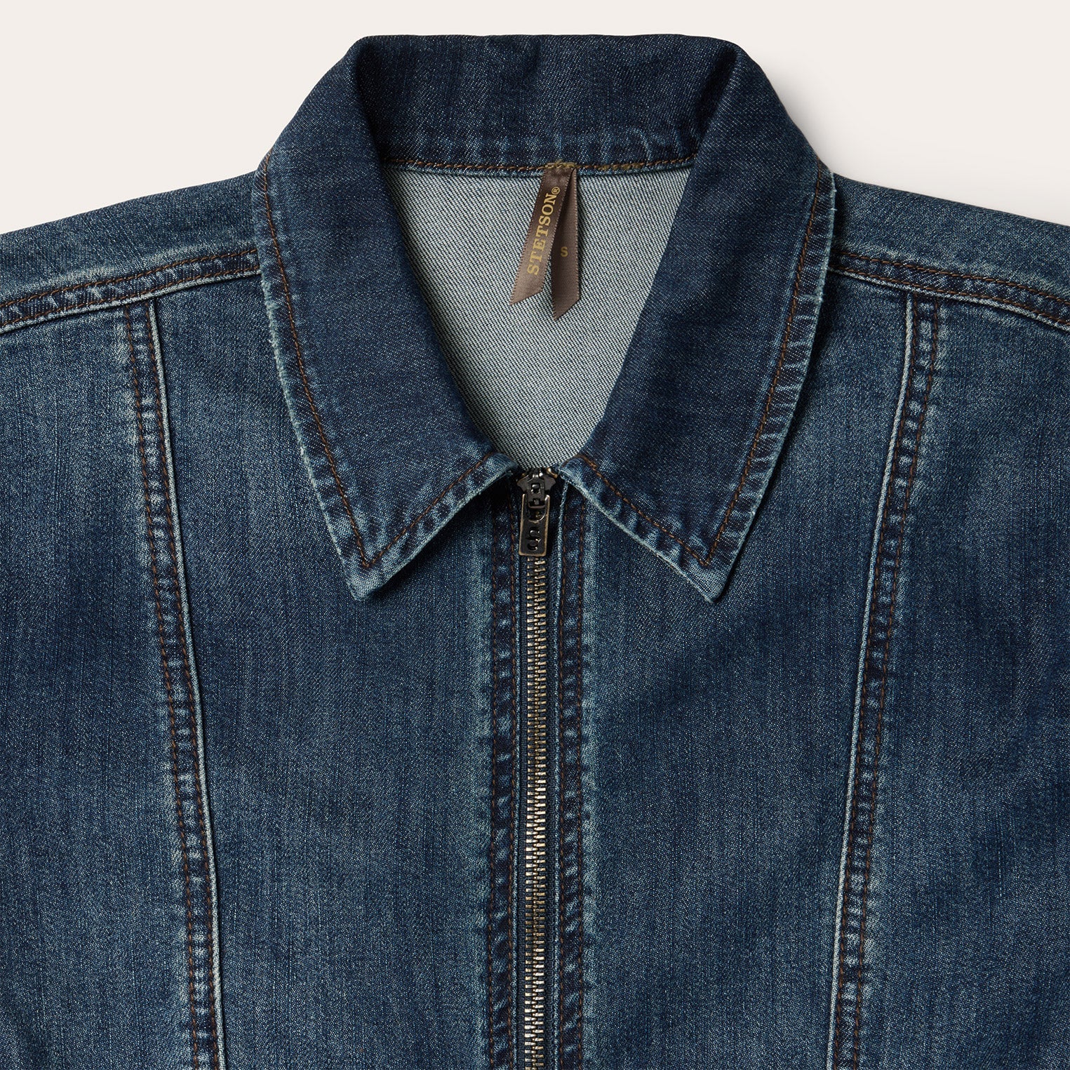 Dark Denim Jumpsuit Blue | Stetson Women