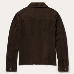 Lambskin Shirt Jacket Brown | Stetson Women
