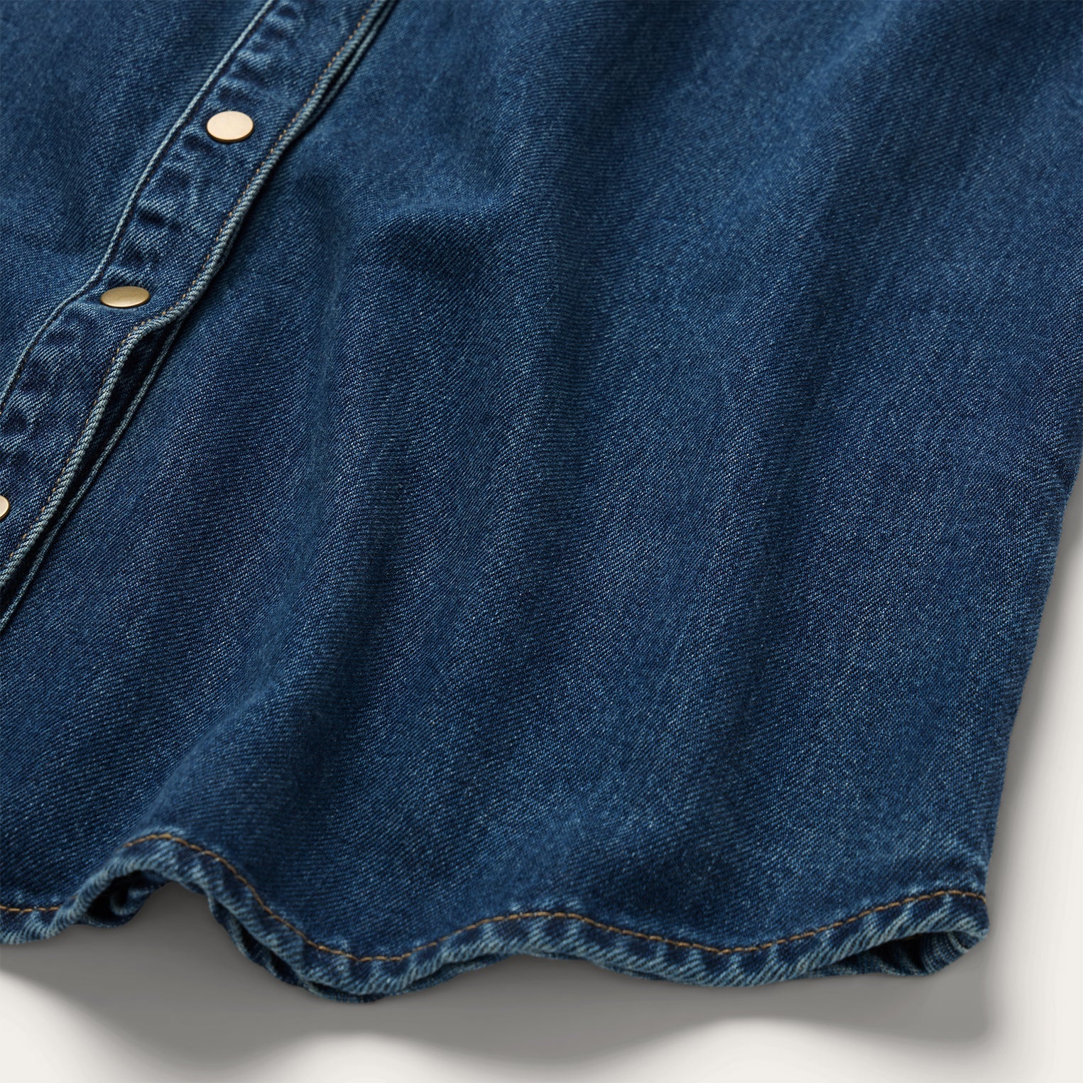 Embroidered Western Shirt Dress Blue | Stetson Women