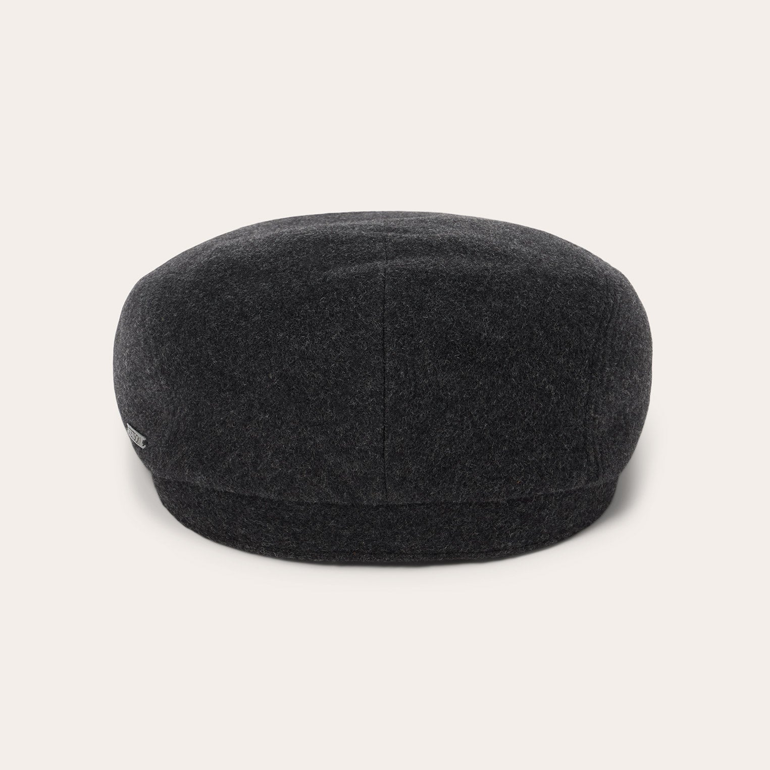 Wool Cashmere Driver Cap Anthra Melange | Stetson Hats