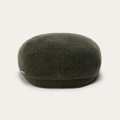 Wool Cashmere Driver Cap Moss | Stetson Hats